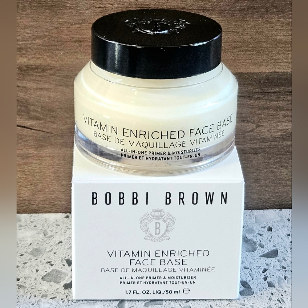 BOBBI BROWN Vitamin Enriched Face Base Cream Primer 50ml MSRP $69 NEW IN BOX